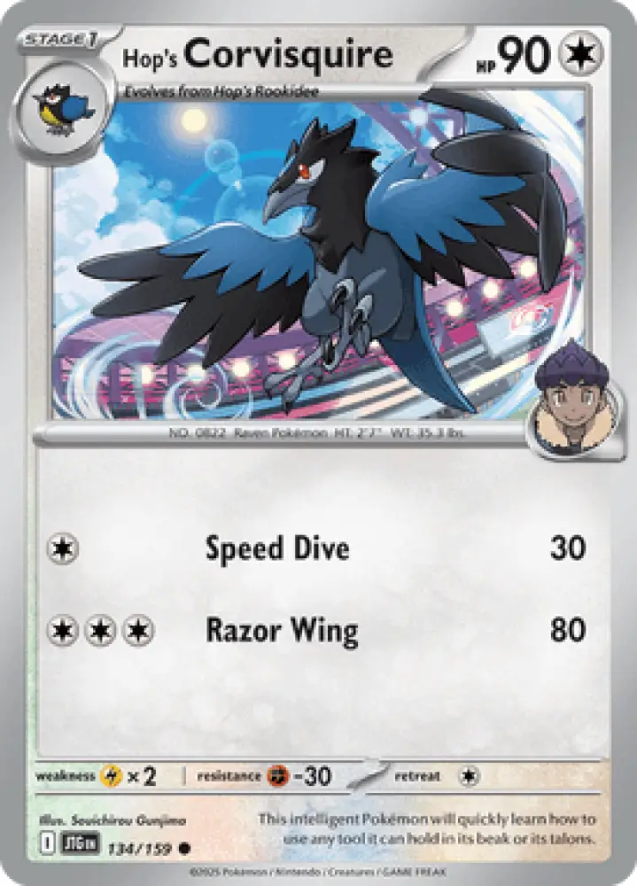 Journey Together Hop’s Corvisquire 134/159 Englisch - Sammelkarten