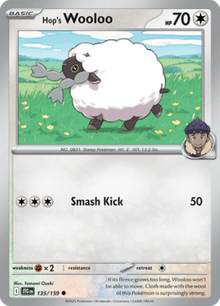 Journey Together Hop’s Wooloo 135/159 Englisch - Sammelkarten