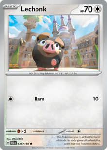 Journey Together Lechonk 139/159 Englisch - Sammelkarten