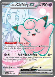 Journey Together Lillie’s Clefairy ex 173/159 Englisch - Sammelkarten