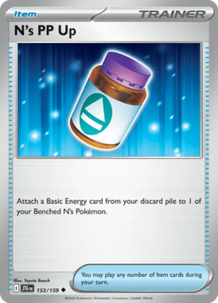 Journey Together N’s PP Up 153/159 Englisch - Sammelkarten