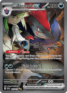 Journey Together N’s Zoroark ex 185/159 Englisch - Sammelkarten