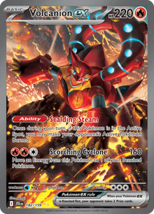Journey Together Volcanion ex 182/159 Englisch - Sammelkarten