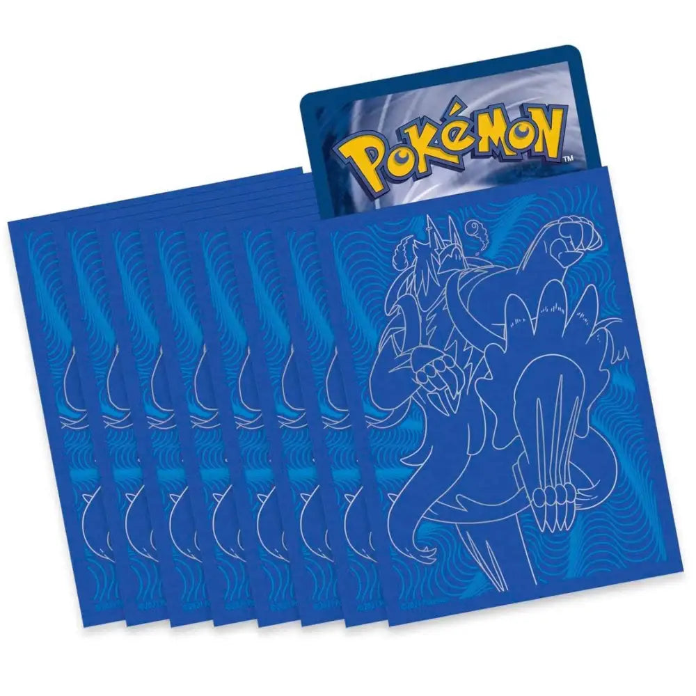 Kampfstile Sleeves 65 Pokemon Kartenhüllen Blau