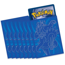 Kampfstile Sleeves 65 Pokemon Kartenhüllen Blau