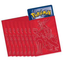 Kampfstile Sleeves 65 Pokemon Kartenhüllen Rot