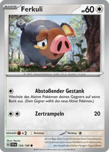 Karmesin & Purpur Ferkuli 154/198 Deutsch - Sammelkarten