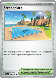 Karmesin & Purpur Strandplatz 167/198 Deutsch - Sammelkarten