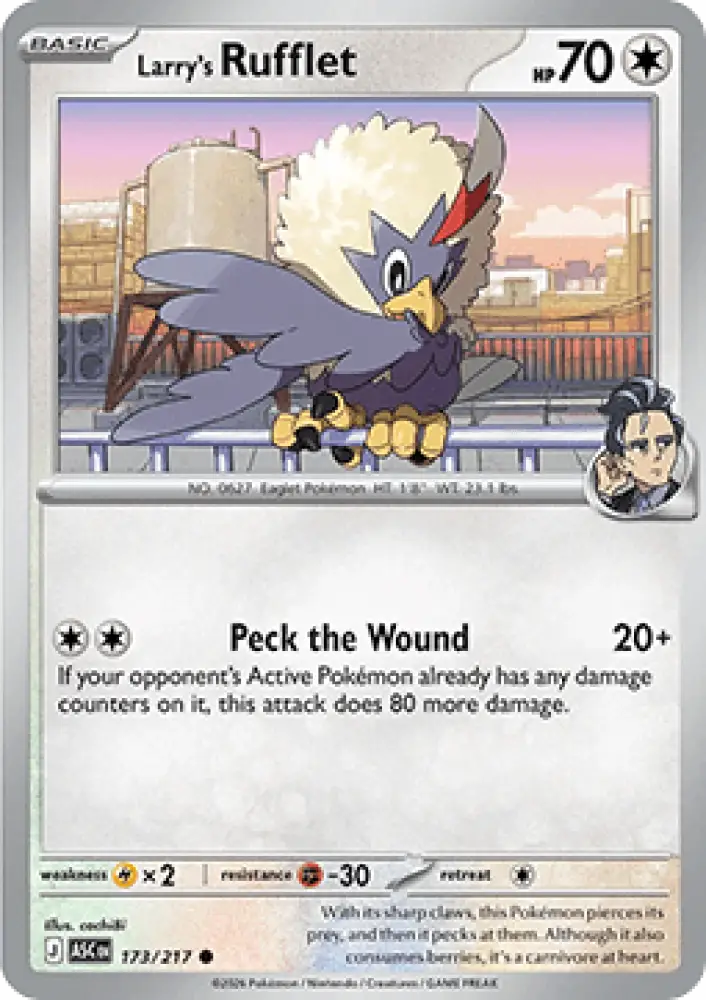 Larry's Rufflet - Ascended Heroes (Common) [ASC-173]