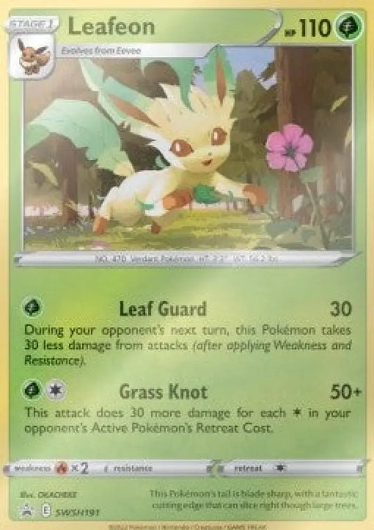 Leafeon - SWSH Black Star Promos (Promo) [SWSH-191]