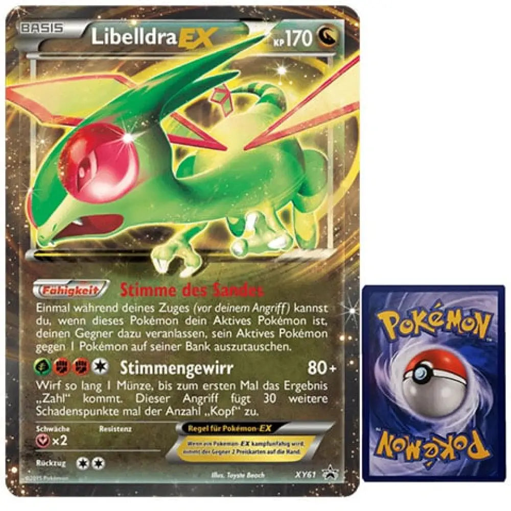 Libelldra EX Jumbo XXL Karte XY61 Deutsch
