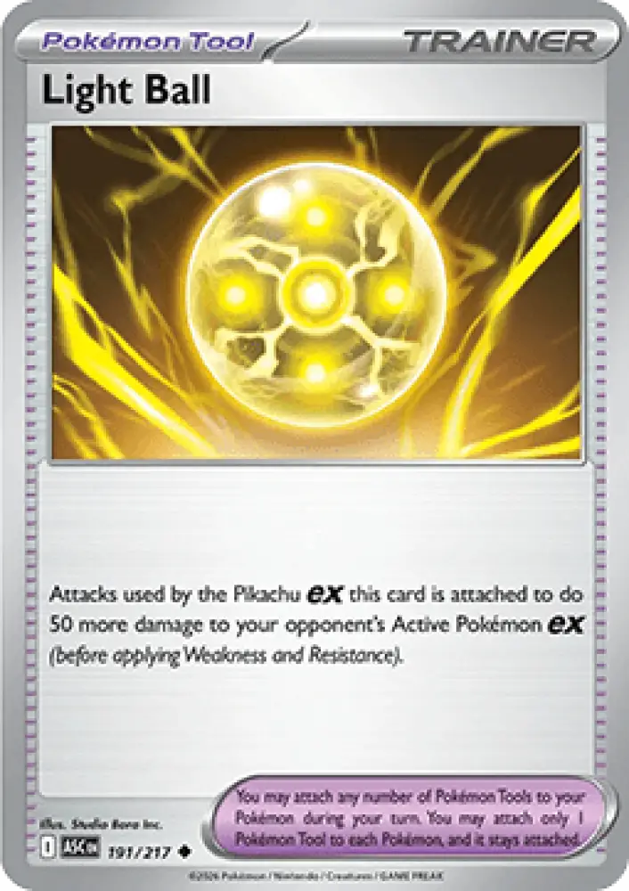 Light Ball - Ascended Heroes (Uncommon) [ASC-191]