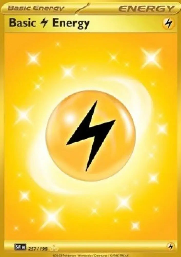 Lightning Energy - Scarlet & Violet (Secret Rare) [SVI-257]