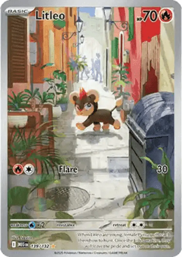 Litleo - Mega Evolution (Illustration Rare) [MEG-139]