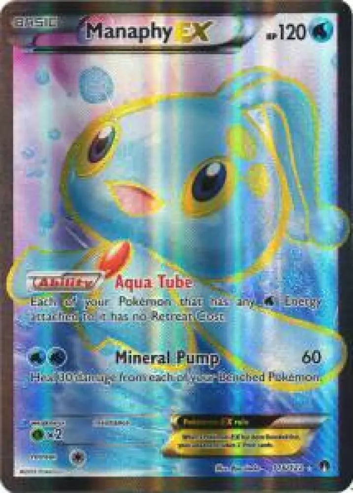 Manaphy EX - BREAKpoint (Ultra Rare) [BKP-116]