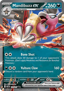 Mandibuzz ex - Ascended Heroes (Double Rare) [ASC-139]