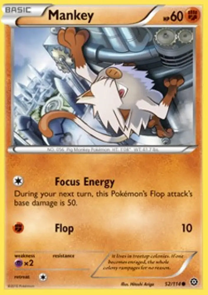 Mankey - Steam Siege (Common) [STS-52]