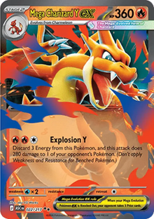 Mega Charizard Y ex - Ascended Heroes (Double Rare) [ASC-022]