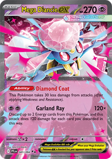 Mega Diancie ex - Phantasmal Flames (Double Rare) [PFL-041]