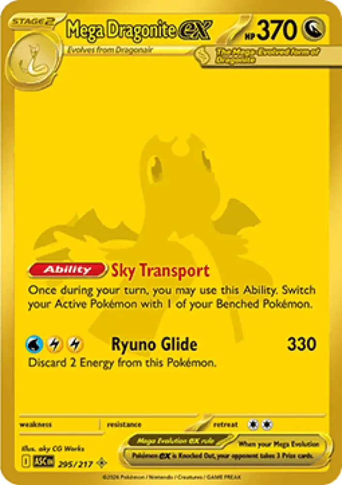 Mega Dragonite ex - Ascended Heroes (Secret Rare) [ASC-295]