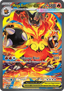 Mega Emboar ex - Ascended Heroes (Special Illustration Rare) [ASC-273]