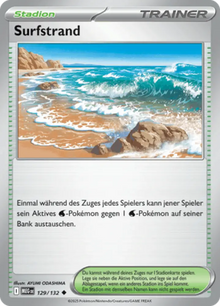 Mega-Entwicklung Surfstrand 129/132 Deutsch - Gewöhnlich / Near Mint - Sammelkarten