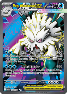Mega Evolution Mega Abomasnow ex 157/132 Englisch - Sammelkarten
