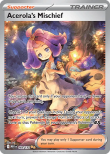 Mega Evolution Acerola’s Mischief 183/132 Englisch - Sammelkarten