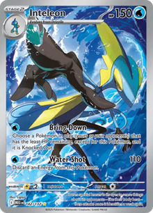 Mega Evolution Inteleon 142/132 Englisch - Holo / Near Mint - Sammelkarten