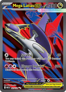 Mega Evolution Mega Latias ex 163/132 Englisch - Sammelkarten