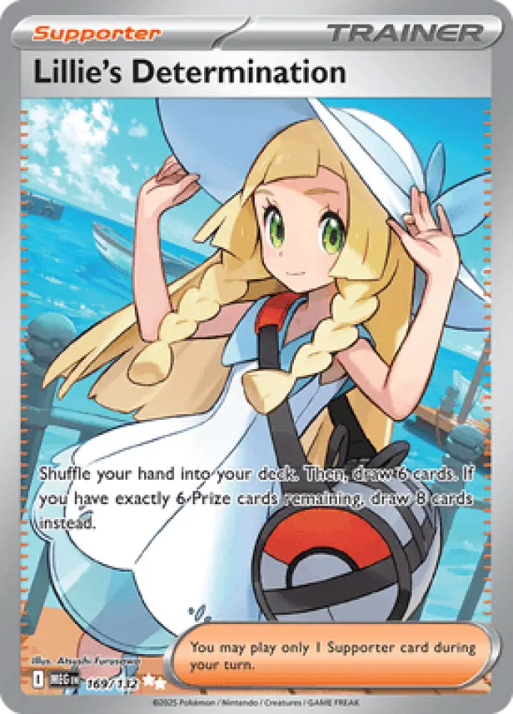 Mega Evolution Lillie’s Determination 169/132 Englisch - Sammelkarten