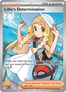 Mega Evolution Lillie’s Determination 169/132 Englisch - Sammelkarten