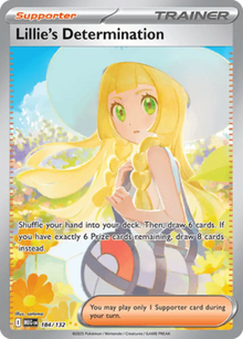 Mega Evolution Lillie’s Determination 184/132 Englisch - Sammelkarten