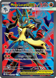 Mega Evolution Mega Lucario ex 160/132 Englisch - Sammelkarten