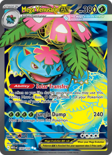 Mega Evolution Mega Venusaur ex 155/132 Englisch - Sammelkarten