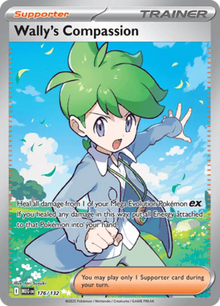 Mega Evolution Wally’s Compassion 176/132 Englisch - Sammelkarten