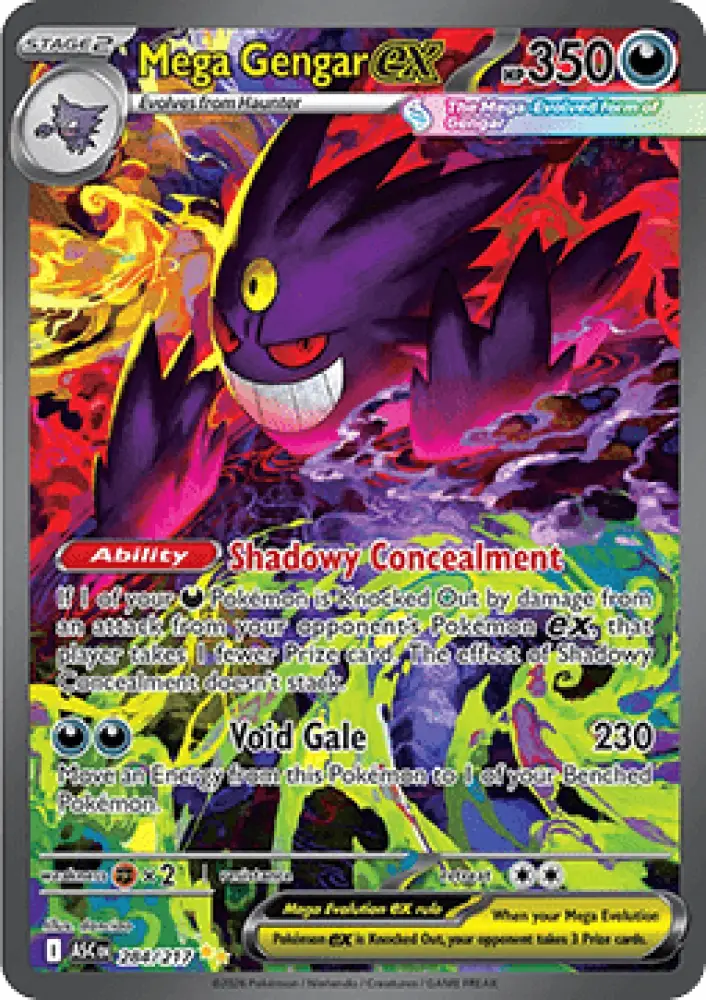 Mega Gengar ex - Ascended Heroes (Special Illustration Rare) [ASC-284]