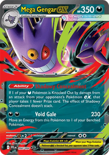 Mega Gengar ex - Phantasmal Flames (Double Rare) [PFL-056]