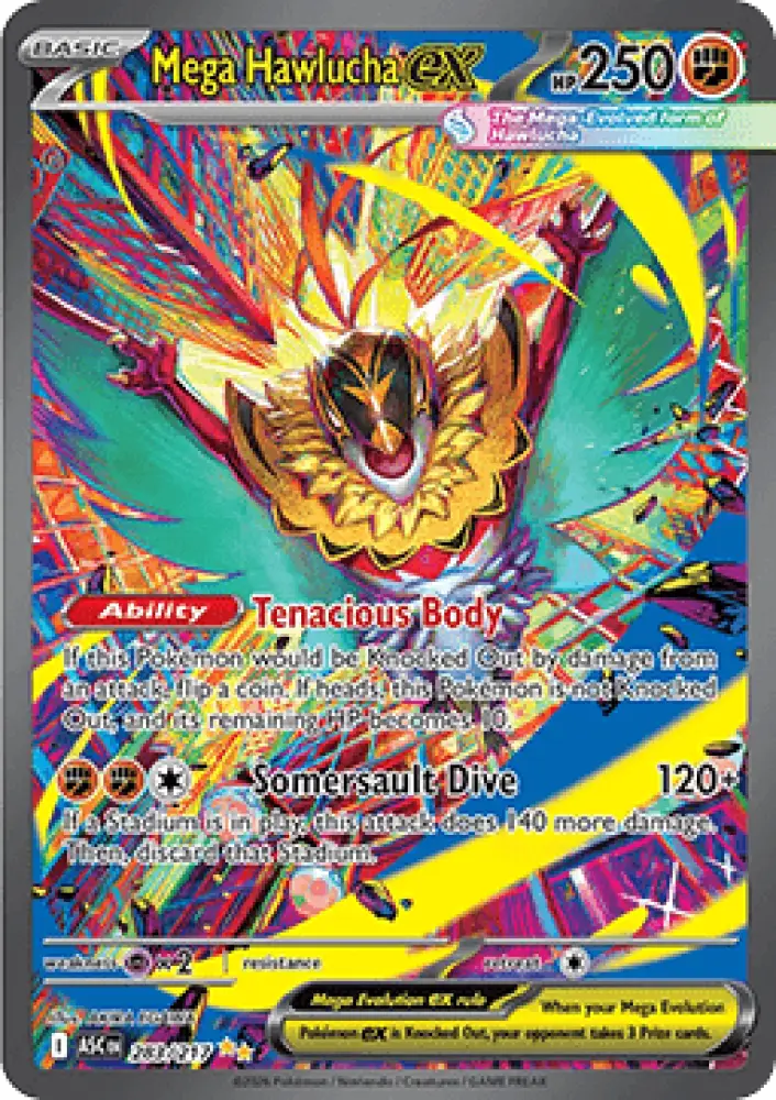 Mega Hawlucha ex - Ascended Heroes (Special Illustration Rare) [ASC-283]