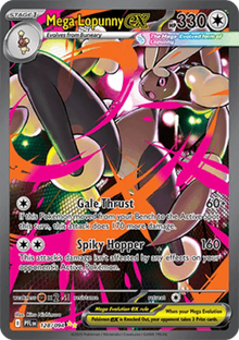 Mega Lopunny ex - Phantasmal Flames (Special Illustration Rare) [PFL-128]