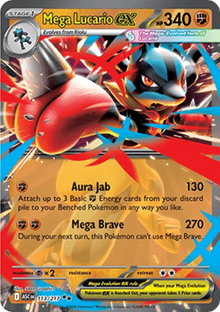 Mega Lucario ex - Ascended Heroes (Double Rare) [ASC-113]