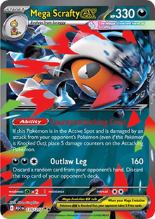 Mega Scrafty ex - Ascended Heroes (Double Rare) [ASC-135]
