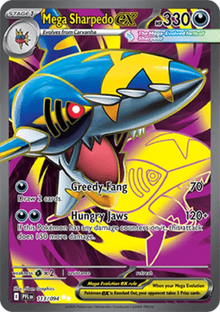 Mega Sharpedo ex - Phantasmal Flames (Ultra Rare) [PFL-113]