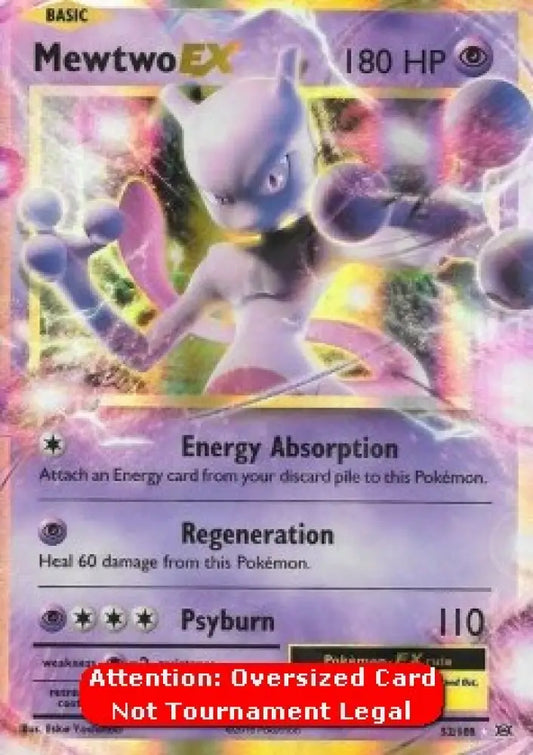 Mewtwo EX - Evolutions (Oversized) [EVO-52]