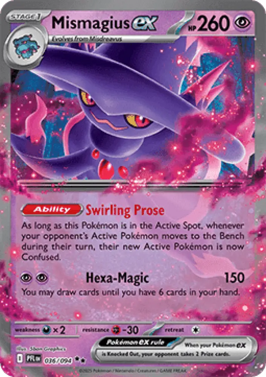 Mismagius ex - Phantasmal Flames (Double Rare) [PFL-036]