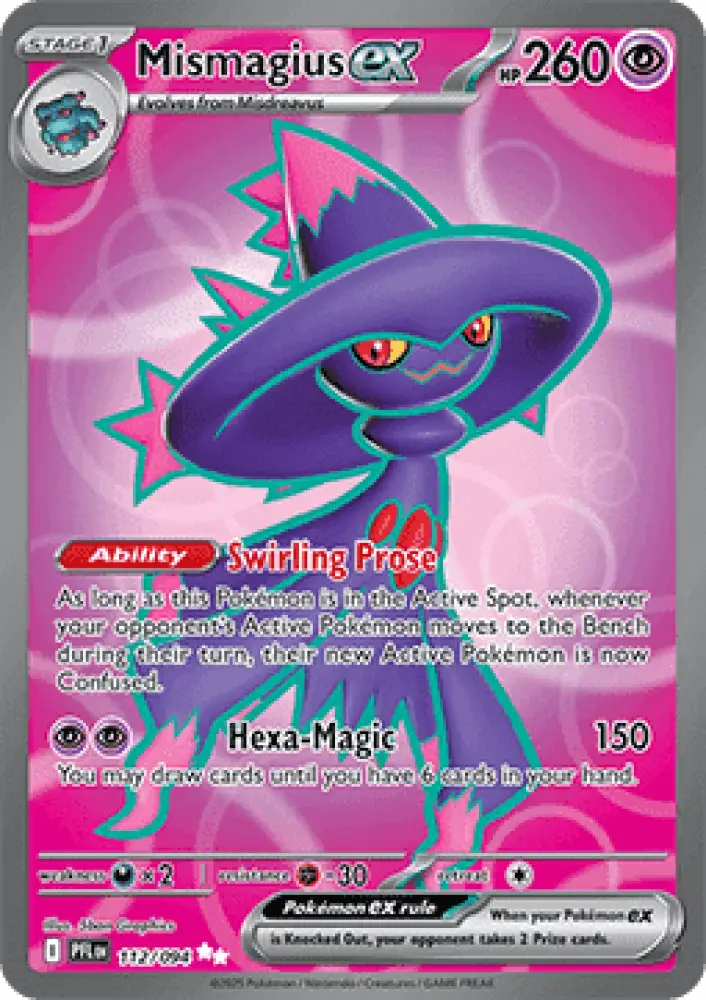 Mismagius ex - Phantasmal Flames (Ultra Rare) [PFL-112]