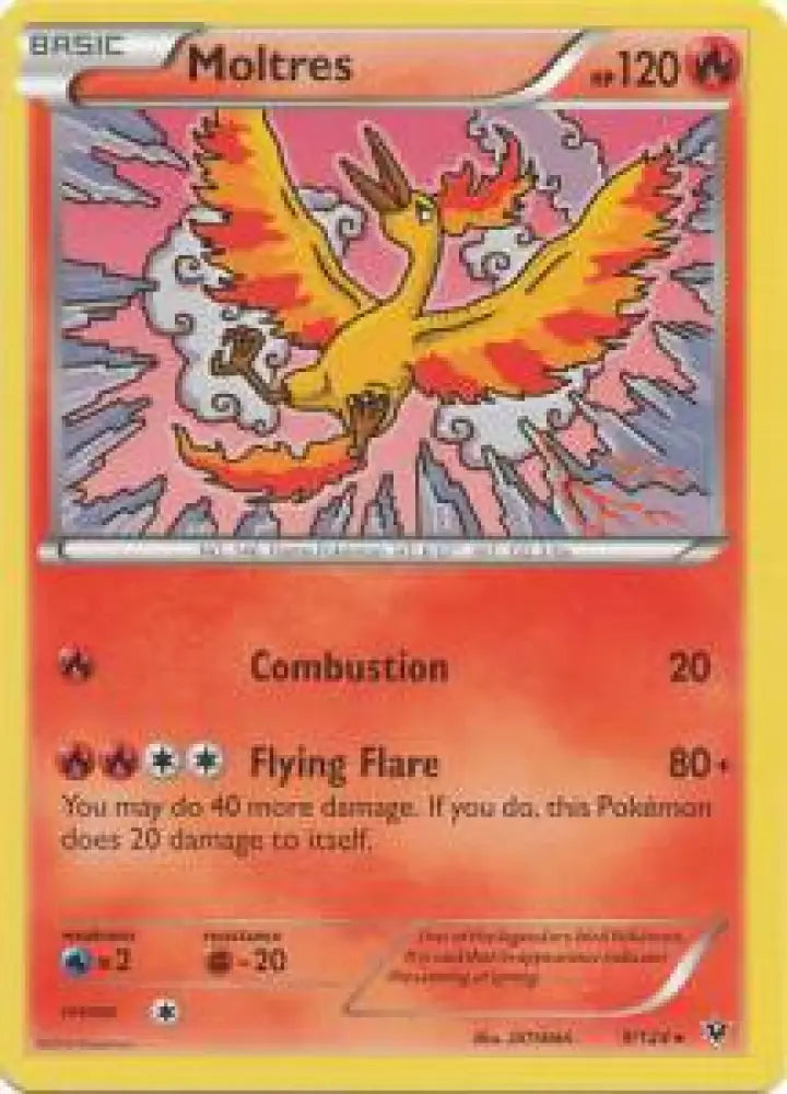 Moltres - Fates Collide (Rare) [FCO-9]