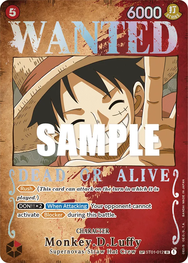 Monkey.D.Luffy ST01-012 - Sammelkarten