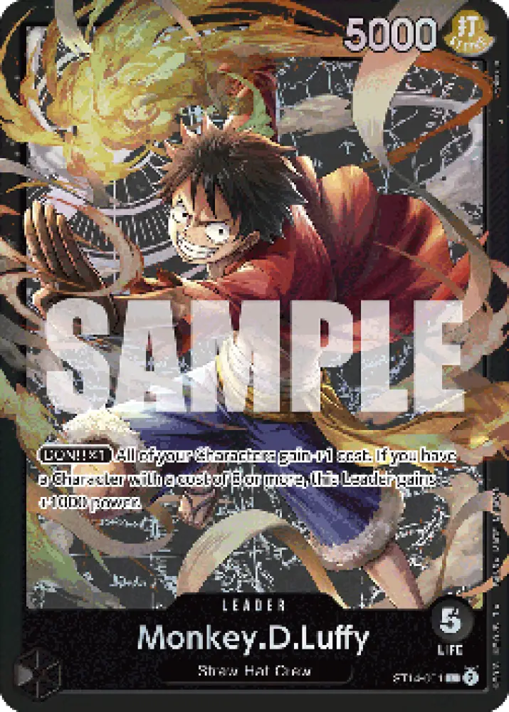 Monkey.D.Luffy (ST14-001) - Starter Deck: 3D2Y (Leader) [ST-14-01]