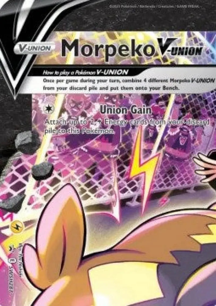 Morpeko V-UNION - SWSH Black Star Promos (Promo) [SWSH-287]